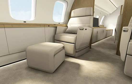 Flame-retardant aircraft carpet