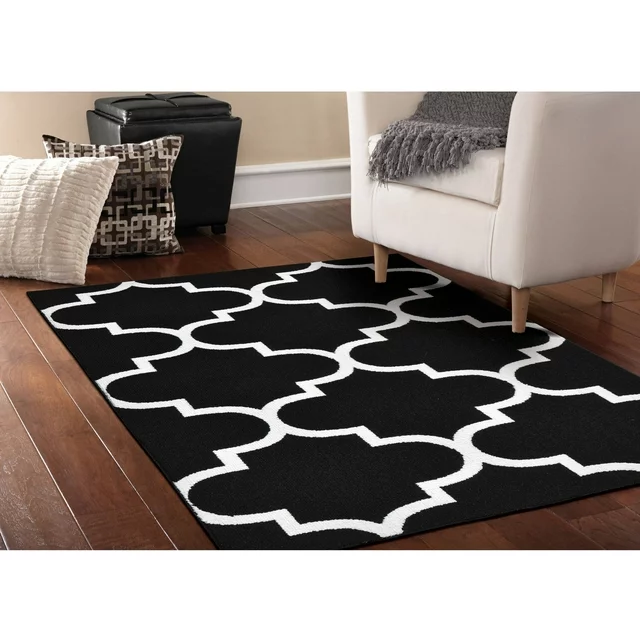 Modern home interior featuring a stylish sisal carpet.