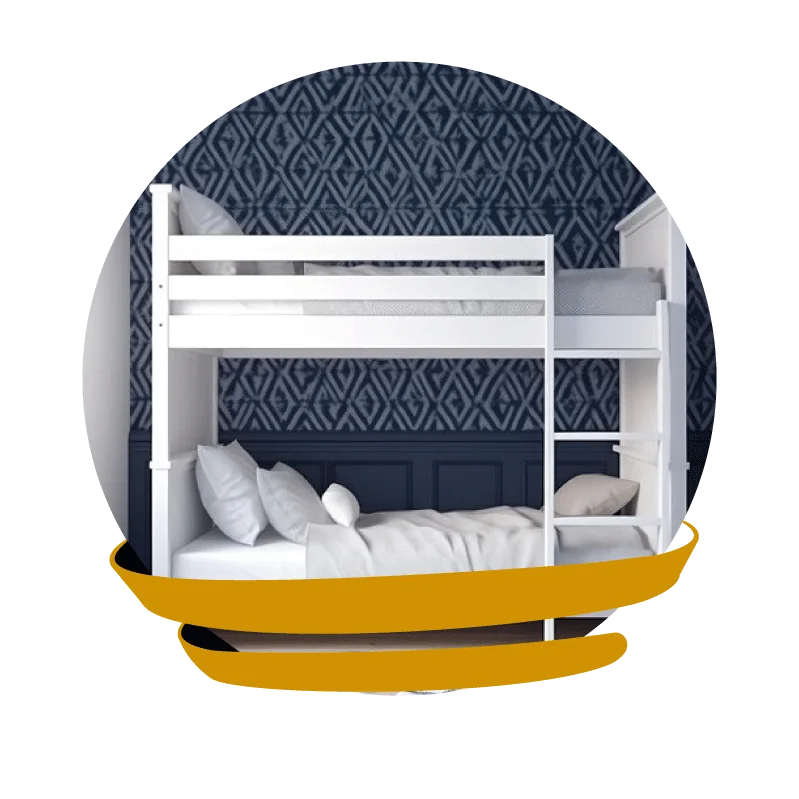 Discover the versatility of bunk beds.