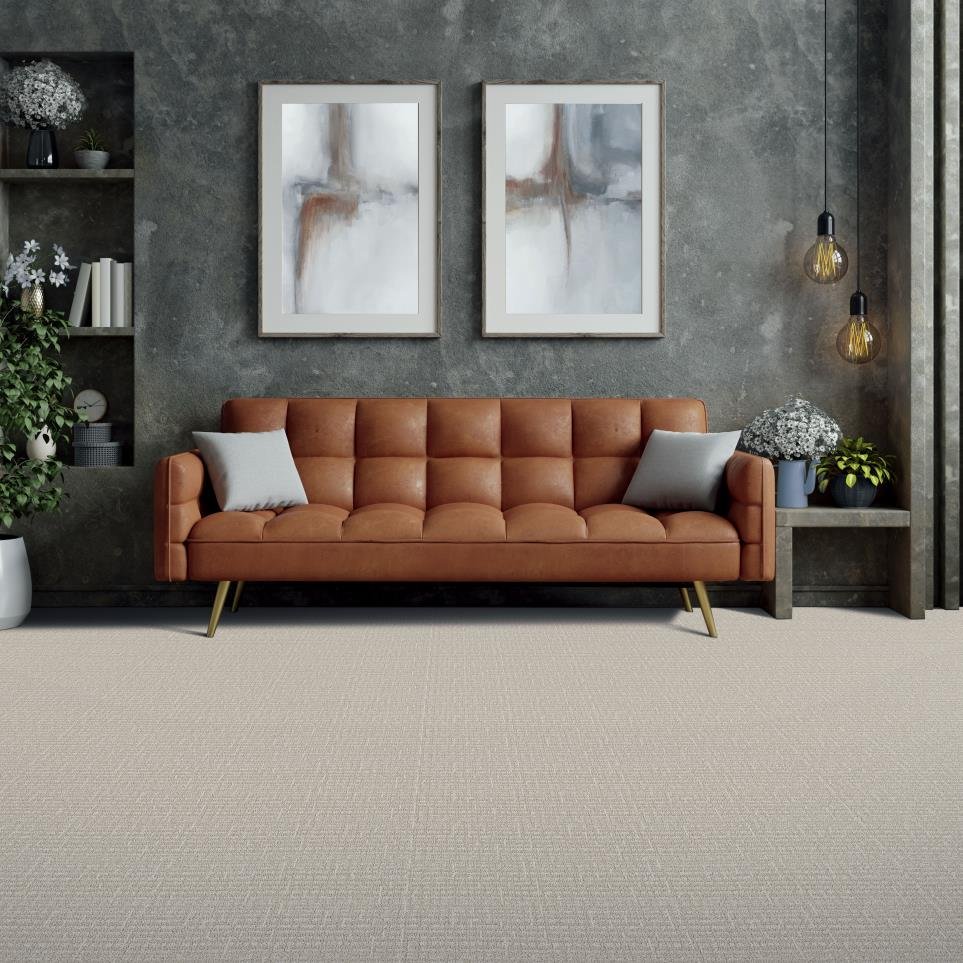 Close up of a plush, velvety carpet