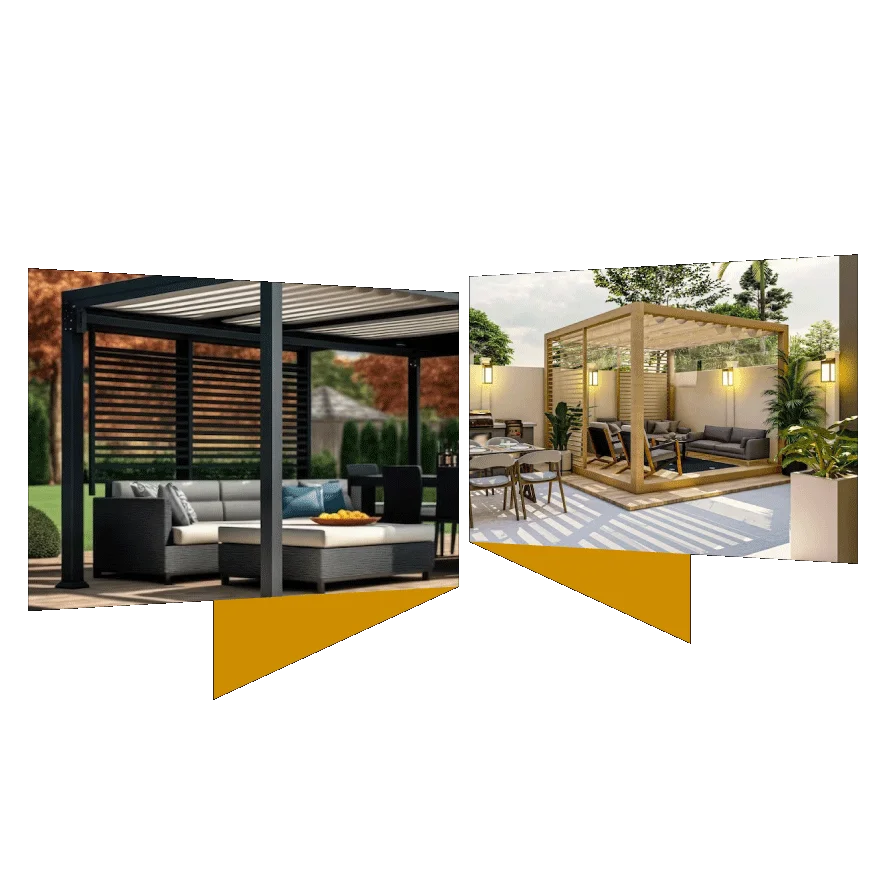 Custom Made Pergola: Tailored for your outdoor space.