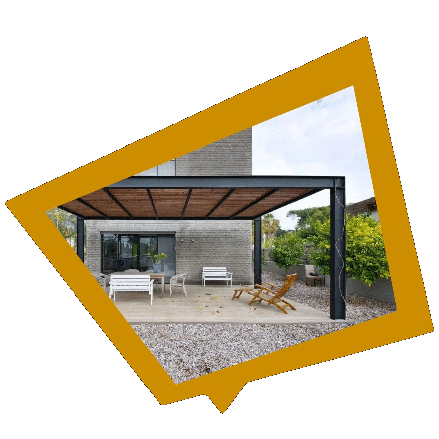 Find the perfect fit with a custom made pergola.