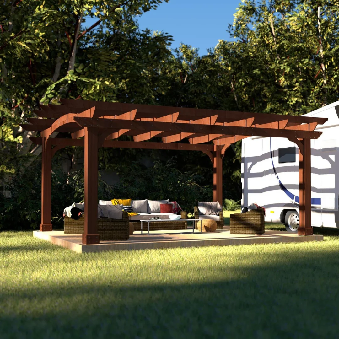 Custom Made Pergola: Personalized outdoor retreat.