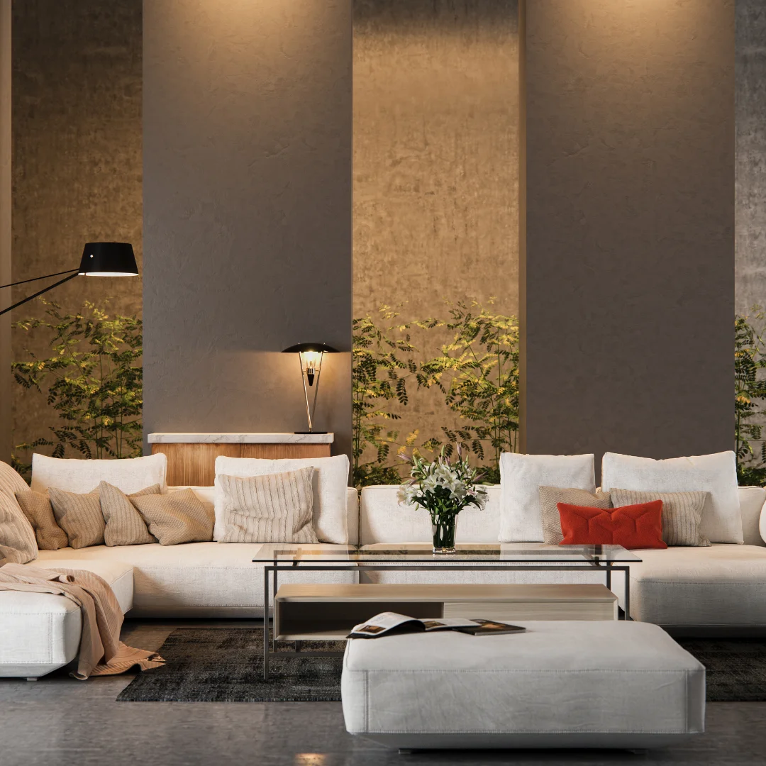 Comfortable outdoor furniture setup for a relaxing and enjoyable time 