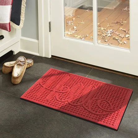 Modern home interior featuring a stylish sisal carpet.
