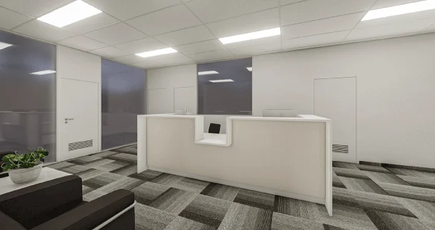 Affordable and stylish office counters.