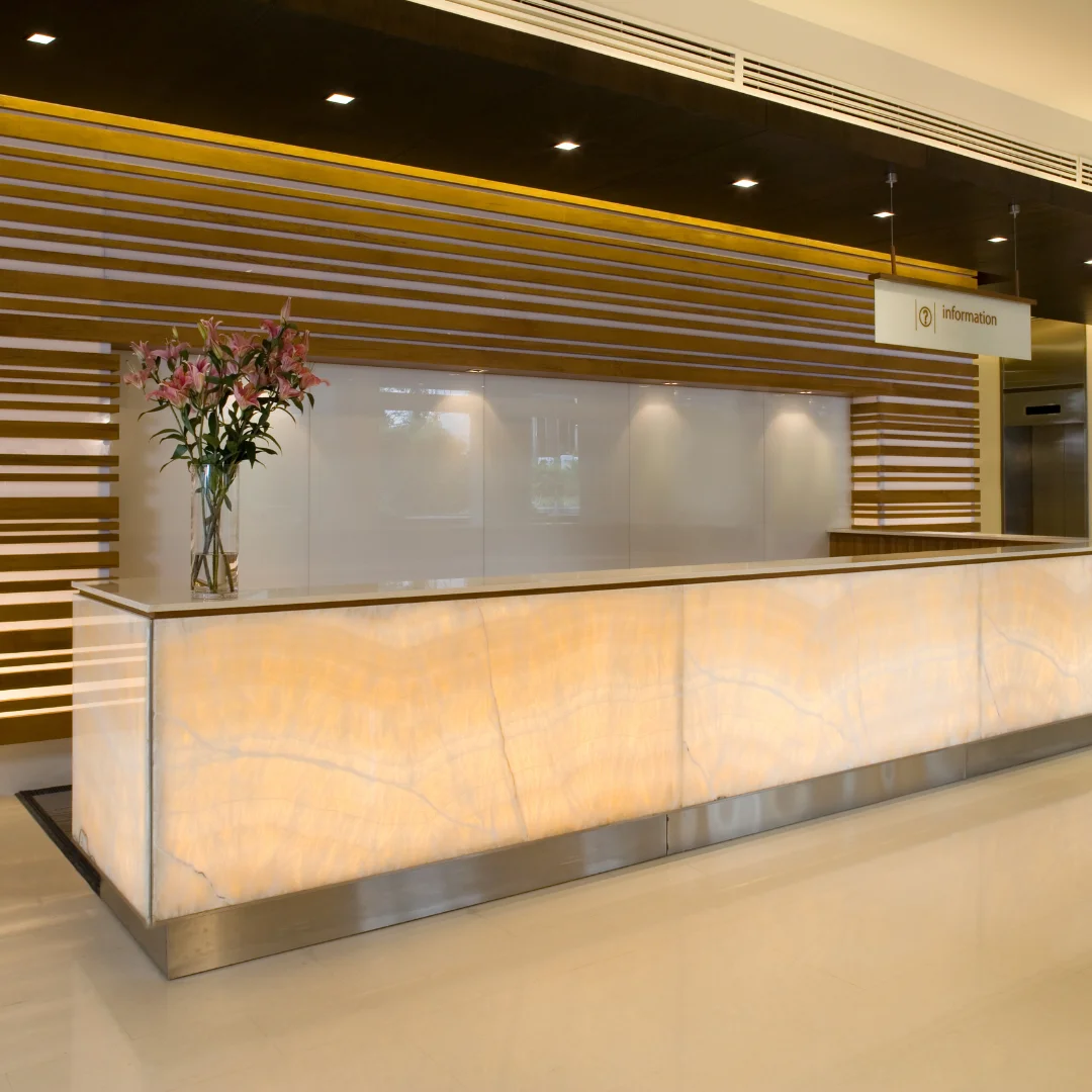Functional and practical office counters.
