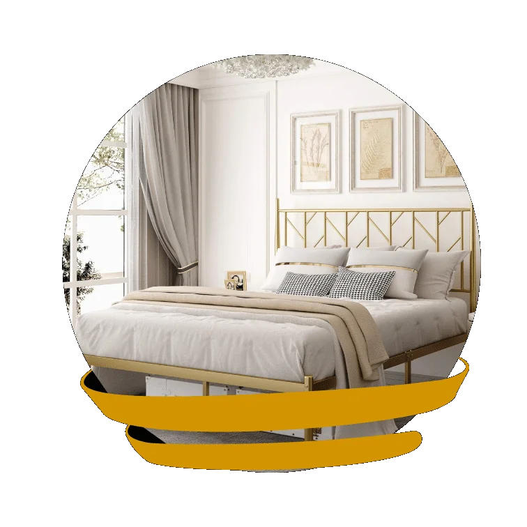 Discover the comfort of a Queen Size Bed.
