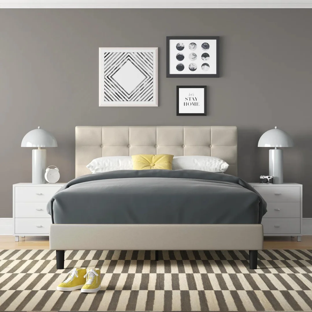 Transform your room with a Queen Size Bed.