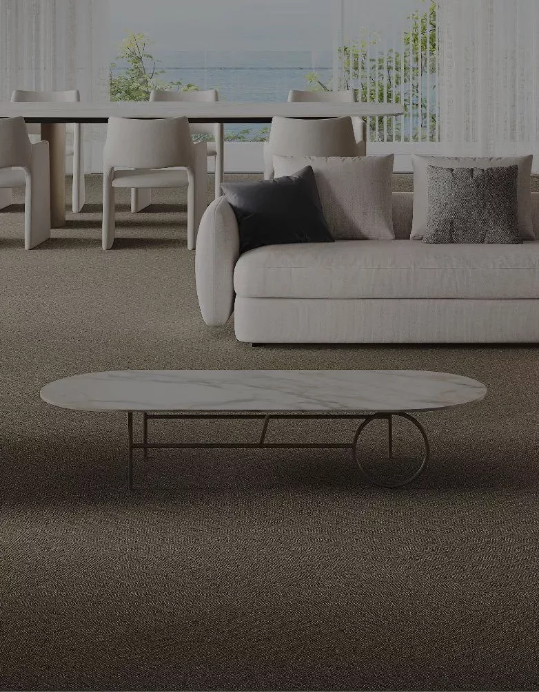 Soundproof carpet in a home theater setting