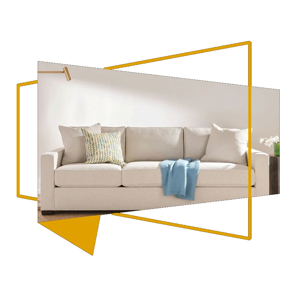 Classic design with a Track Arm Sofa.